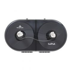 SOFPULL CENTERPULL TWIN BATH TISSUE DISPENSER SMOKE