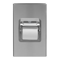 RECESSED CORELESS TOILET PAPER  DISPENSER ADAPTER STAINLESS 