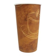 HOT CUP SINGLE WALL VINTAGE  PRINT 20oz 1000/CS