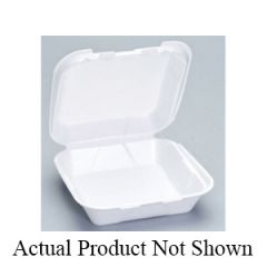 SNAP-IT HINGED CONTAINER MEDIUM 1 COMPARTMENT 8x8x3