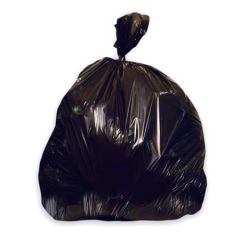 ACCUFIT LOW DENSITY 28X45 23 GALLON 1.30MIL BLACK 200/CS