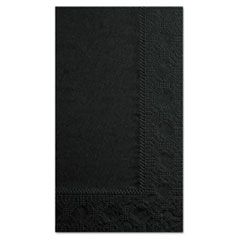 DINNER NAPKINS 2PLY 15X17  BLACK 1000/CS