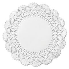 CAMBRIDGE LACE DOILIES ROUND  10" WHITE 1,000/CS