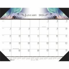 2026 DESK PAD CALENDAR 17x22 ILLUSTRATED