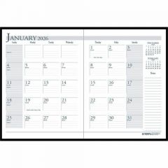 2026 MONTHLY PLANNER 10x7 BLACK