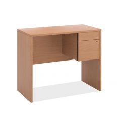 HANGING PEDESTAL B/F  15Wx18Hx23D LIGHT BROWN