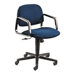 4000 SERIES SLED BASE GUEST  CHAIR NAVY 