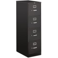 VERTICAL FILE CABINET 4-DRAWER  BLACK 