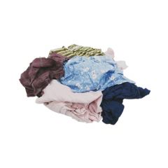 RECYCLED COLORED TSHIRT RAGS MIXED COLORS 25#