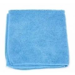 MICROWORKS STANDARD MICROFIBER  TOWEL 16 X 16 BLUE 12/CS