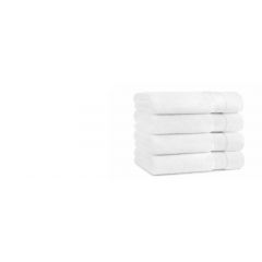 COTTON WHITE BATH TOWEL 27x54  4/PK 6PK/CS