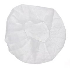 BOUFFANT HEAD CAP  POLYPROPYLENE 21" WHITE 5/100