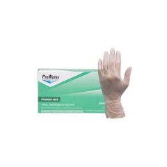 VINYL EXAM GLOVE POWDER FREE S 10/100