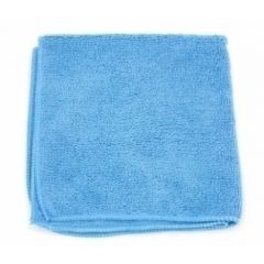 MICROFIBER CLEANING CLOTH  300GM 16X16 BLUE 12/PK 15PK/CS