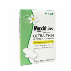 MAXIE-THINS ULTRA THIN WITH  WINGS #4 VEND BOX 200/CS