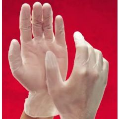 VPF VINYL EXAM GLOVE POWDER  FREE EXTENDED CUFF 4MIL SMALL 