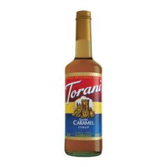 TORANI SALTED CARAMEL PET  SYRUP 750ML. 4/CS