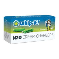 WHIP-IT WHIPPED CREAM CHARGER 24/PK