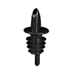 PLASTIC POURER BLACK [*]FOR  750ML BOTTLES[*]