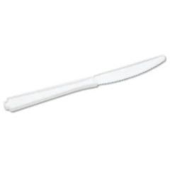PLASTIC KNIFE XHEAVY WEIGHT 7" CLEAR 430202 10/100