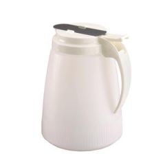 PLASTIC SERVER DRIP CUT + WHITE TOP 48oz 05401