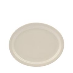KINGSMEN PLATTER 9.75"  CREAM/WHITE 24/cs