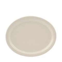 KINGSMEN PLATTER 11.5" CREAM  12/cs