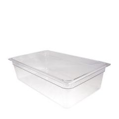 FOOD PAN FULL SIZE 6" DEEP CLEAR 32585
