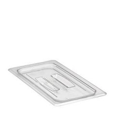 FOOD PAN LID THIRD SZ + HANDLE CLR 32887