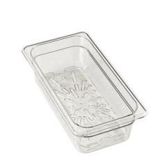 FOOD PAN THIRD SZ DRAIN SHELF CLR 32919