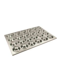 MUFFIN PAN 24 CUP ALUMINUM 