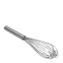 FRENCH WHIP METAL HANDLE 16" 