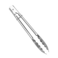 UTILITY TONG HEAVY WEIGHT STAINLESS STEEL 7"