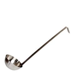 LADLE 2 PIECE STAINLESS STEEL 8OZ