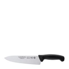 MARKS CHEFS KNIFE 8" BLACK 