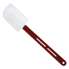 SCRAPER WHITE 14" SILICONE 