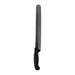 SLICER KNIFE PLAIN BLK HANDLE 12