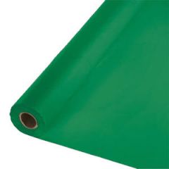 TABLECOVER ROLL 40x100 EMERALD  GREEN 013006