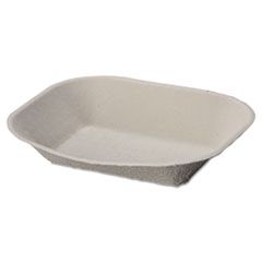 MOLDED FIBER FOOD TRAY 7x9  500/CS