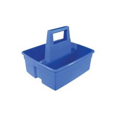 PLASTIC MAID CADDY BLUE 6/CS 