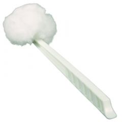 DELUXE TOILET BOWL MOP 10IN  HANDLE WHITE 25/CASE