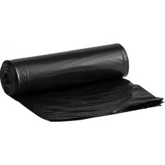 40x46 45 GALLON LOW DENSITY  BLACK LINER 1.3MIL 100/CS