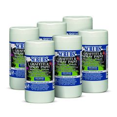 SCRUBS GRAFFITI AND PAINT  REMOVER TOWELS CITRUS 10 x 12