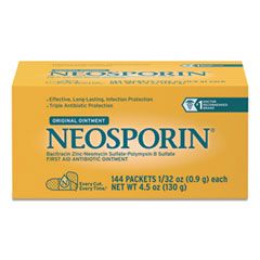 NEOSPORIN ANTIBIOTIC OINTMENT  0.03OZ PACKET 144/BX