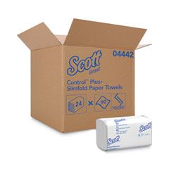 CONTROL SLIMFOLD TOWEL WHITE  7.5"X11/35" 90/24/CS