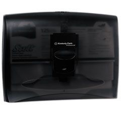 PERSONAL SEAT COVER DISPENSER  14.5 X 2.25 X 13.25 BLACK