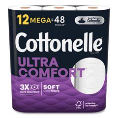 COTTONELLE ULTRA COMFORT CARE  MEGA ROLLS SEPTIC SAFE 2PLY 