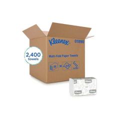 KLEENEX MULTIFOLD TOWEL 9.3x9.4 1PLY WHITE 16/150