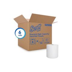 SCOTT UNIVERSAL ROLL TOWEL 8x950 WHITE 6/CS