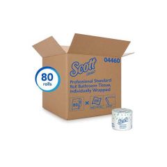 SCOTT BATH TISSUE 2PLY 4.5x4.4 WHITE 80/550